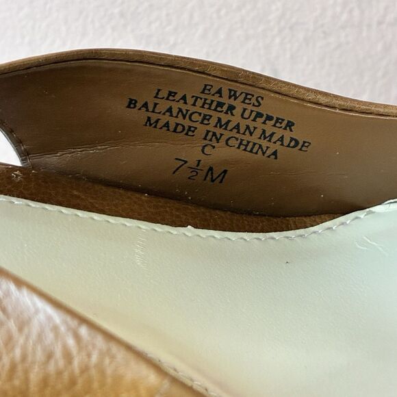 Enzo Angiolini Women’s Eawes Medium Brown Slingback Leather Shoes Size 7.5 New - Picture 5 of 10